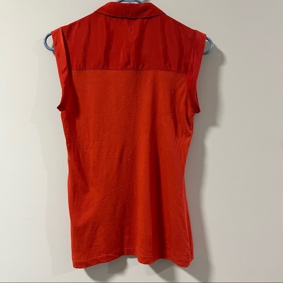 Banana Republic XS Petite Orange Short Sleeve Women - Picture 7 of 10